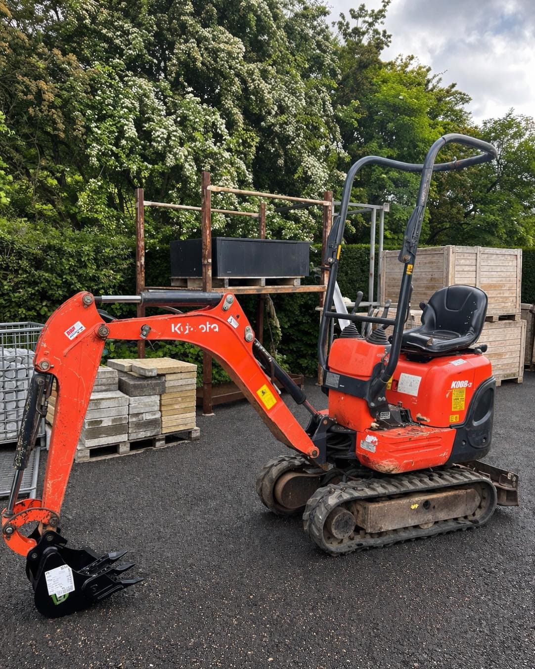 Kubota 0.8T Micro Digger